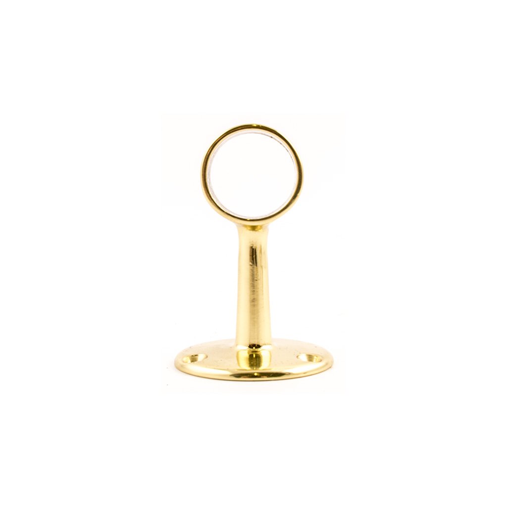 Gennemgående beslag til køkkenstang