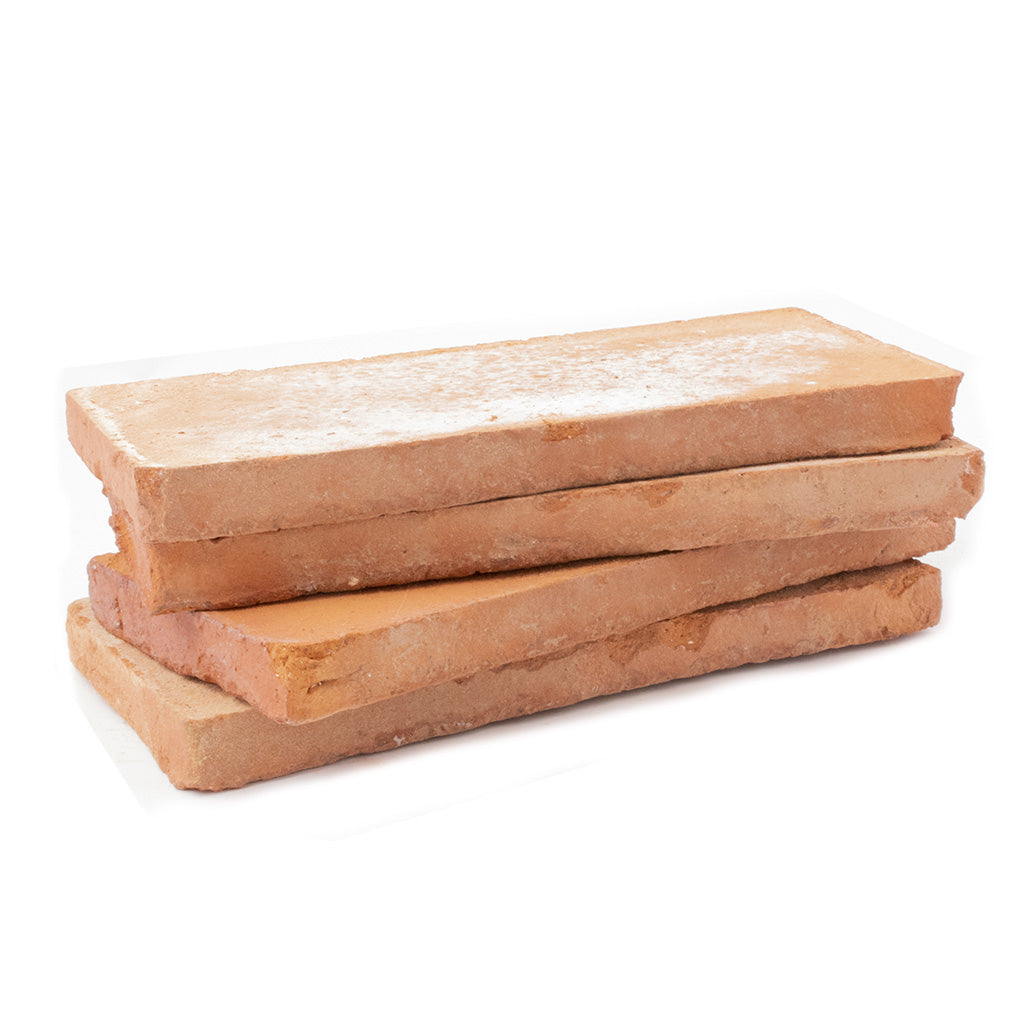 Håndslået gulvflise rød 20 mm