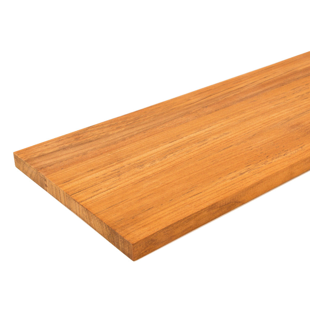 Hyllplan teak 1200 x 33 x 15 mm
