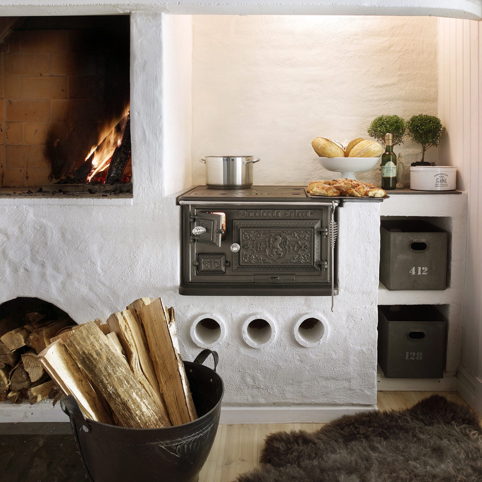 Brændeovn Smålandsspisen 1896