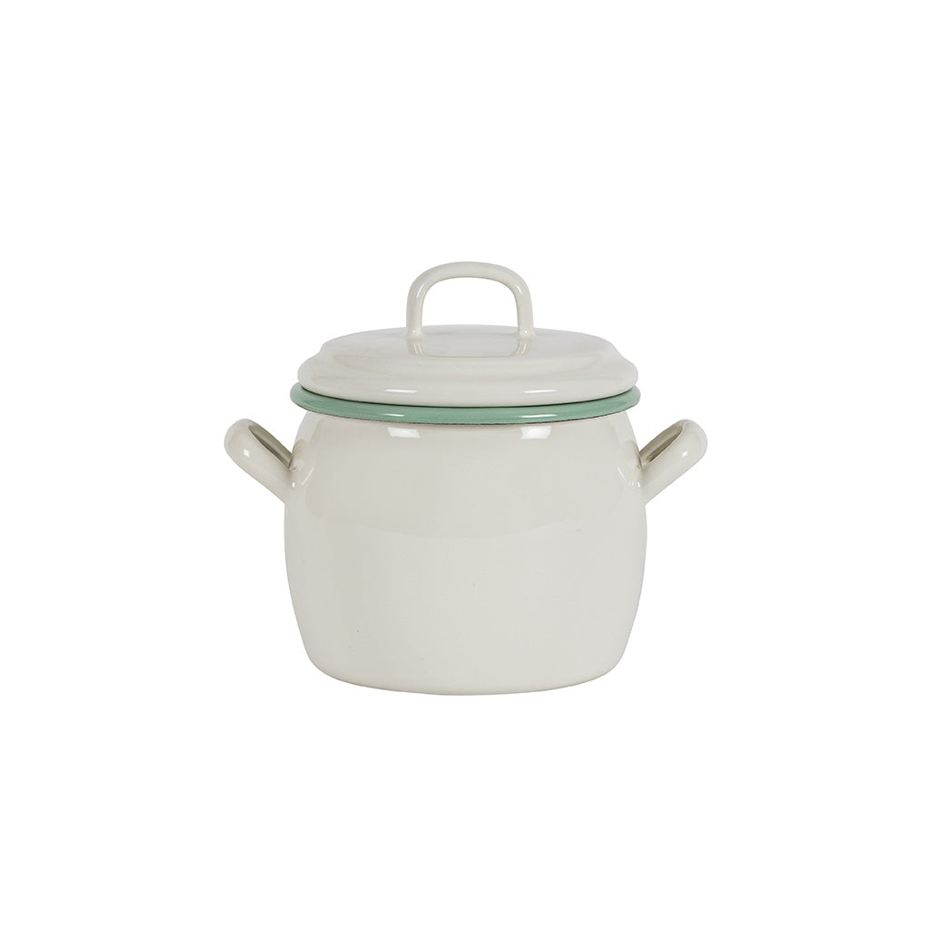 Gryde m/låg Kockums Emalje