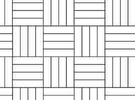 Belægningstegl sildeben rød