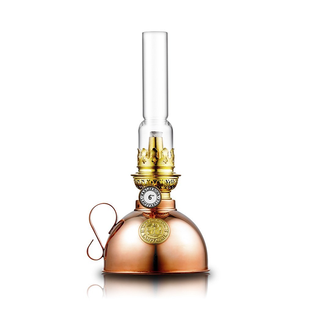 Nattlampa fotogenlampa koppar