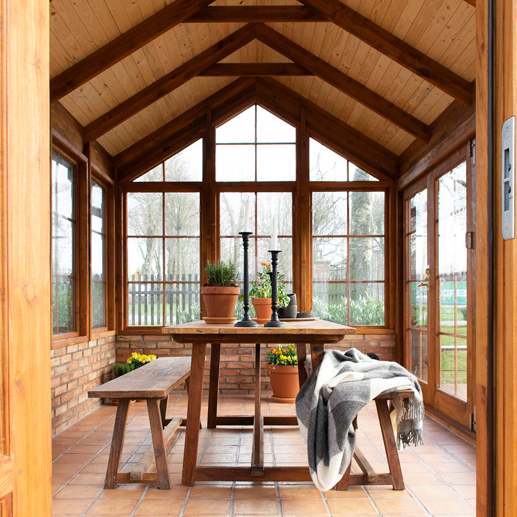 Ingrid Rustikt Bord Olieret Teak