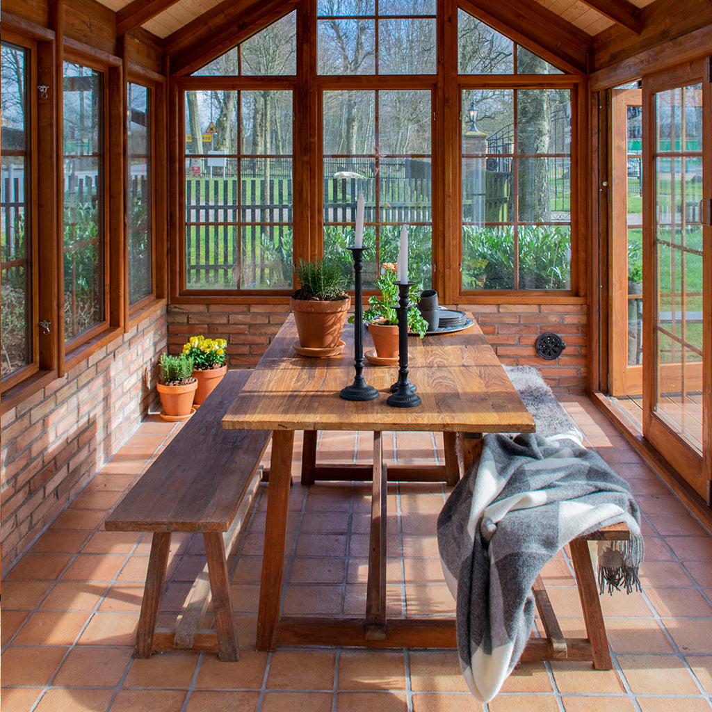 Ingrid Rustikt Bord Olieret Teak