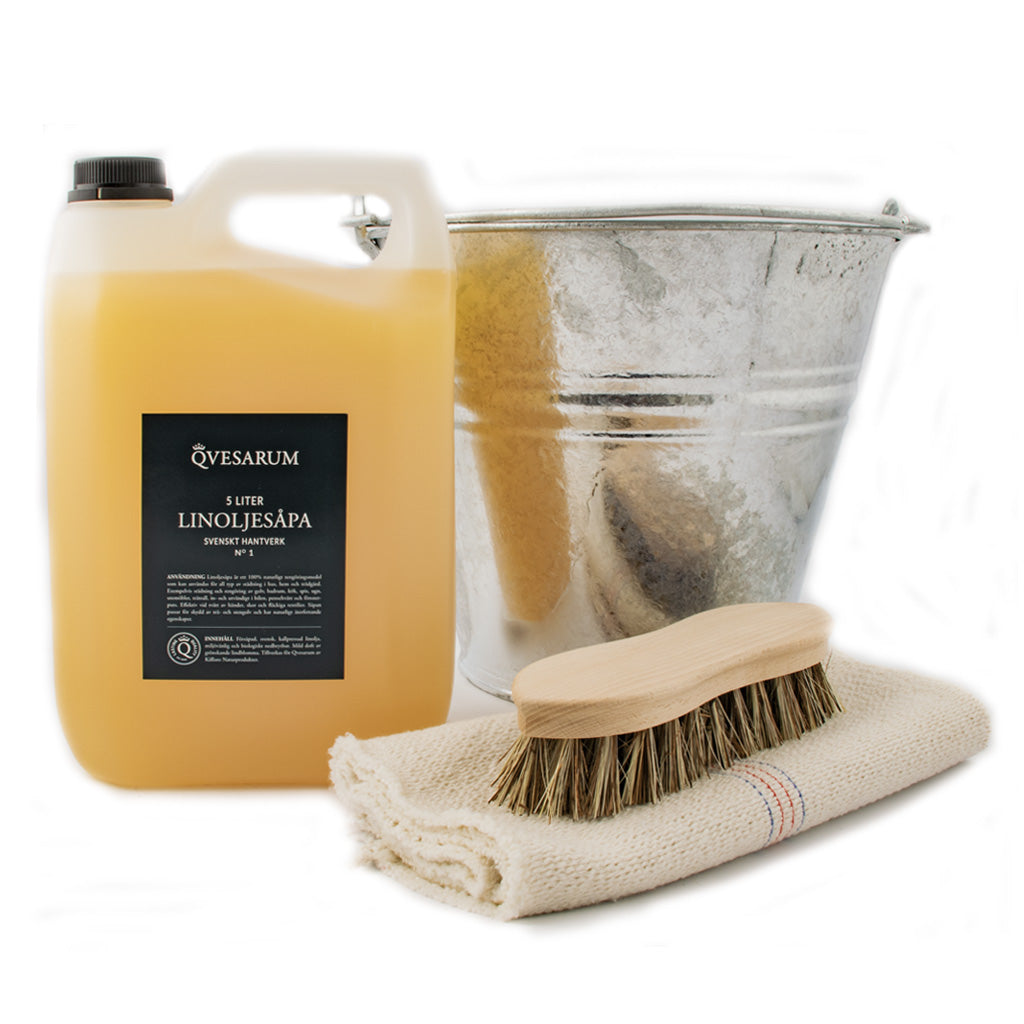 Stort skurpaket – 5 liter linoljesæbe