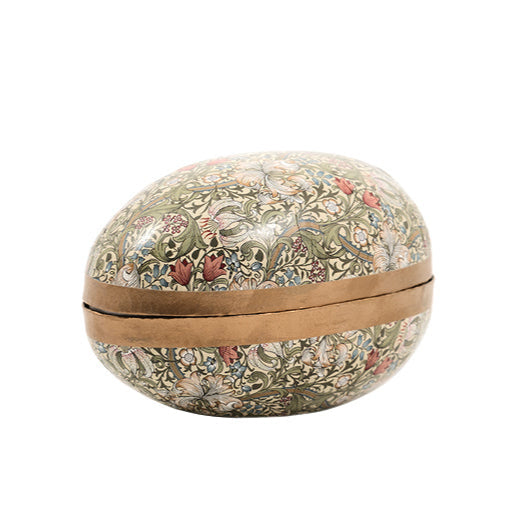 Påskeæg 15 cm William Morris Golden Lily