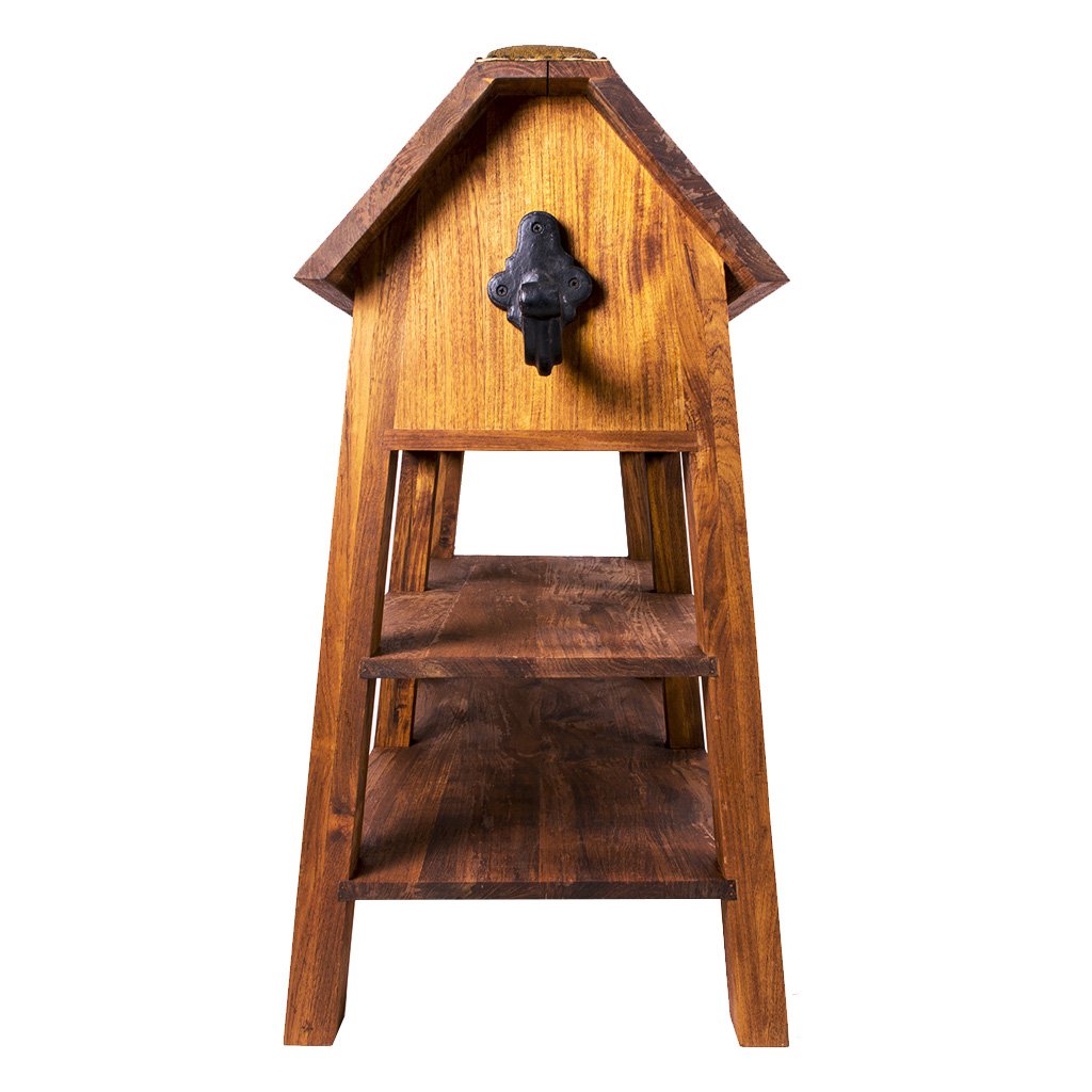 Lotten sadelpind af teaktræ