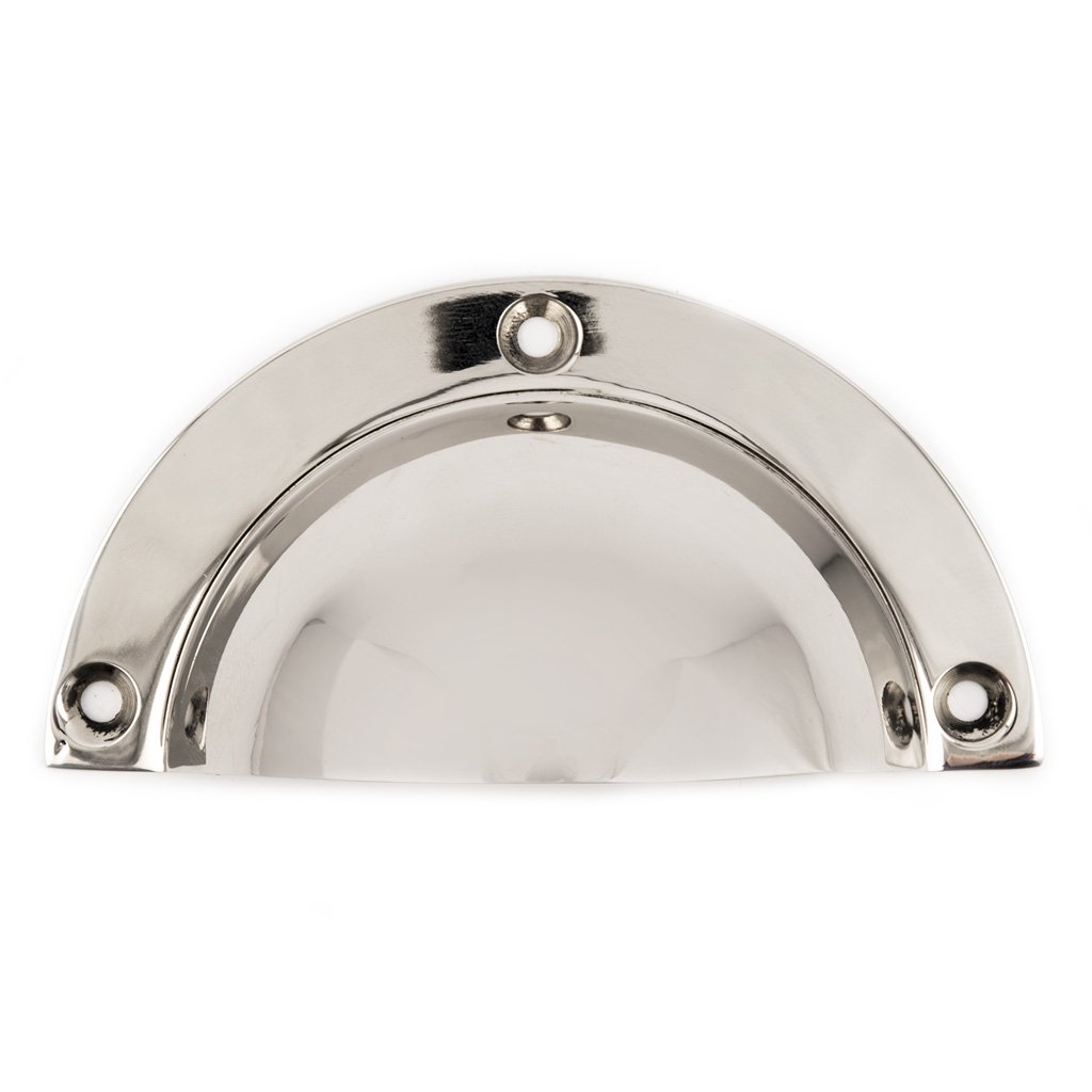 Skålgreb Forniklet Messing