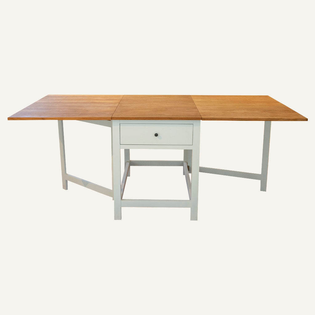 Slagbord teak/løvgrøn Vera