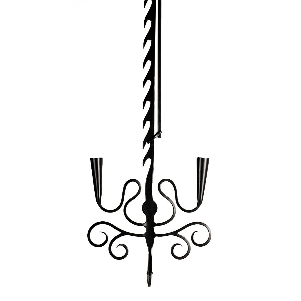 Hængende Lysestage Smedet Look