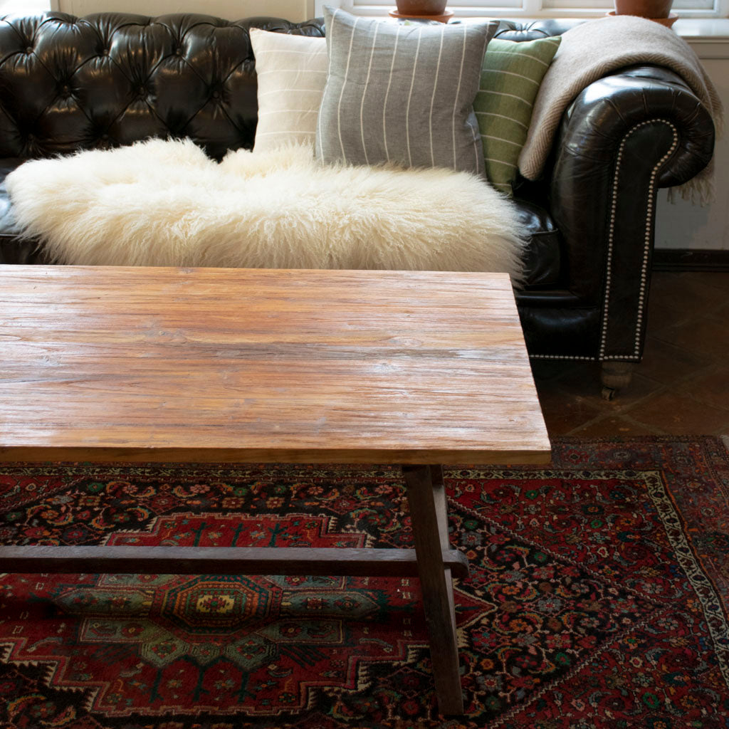 Ingrid sofabord i teaktræ