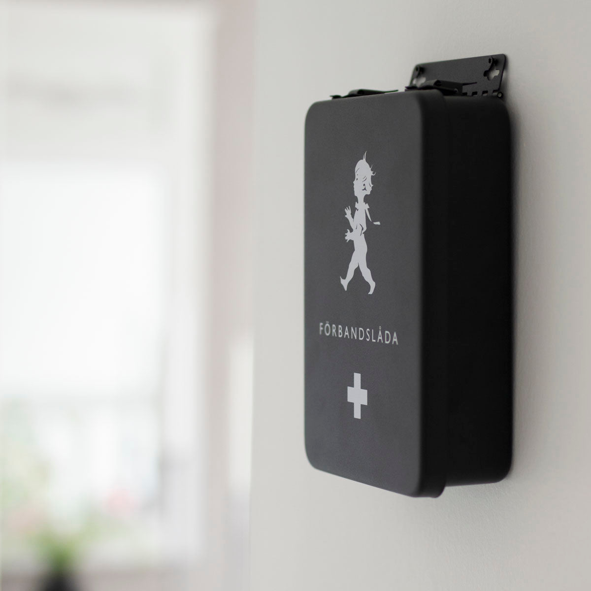 Førstehjælpskasse Sort Solstickan
