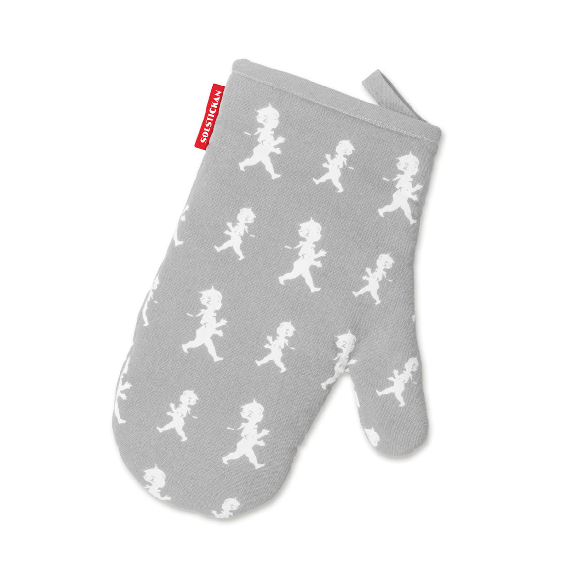 Solstickan grillhandske grå