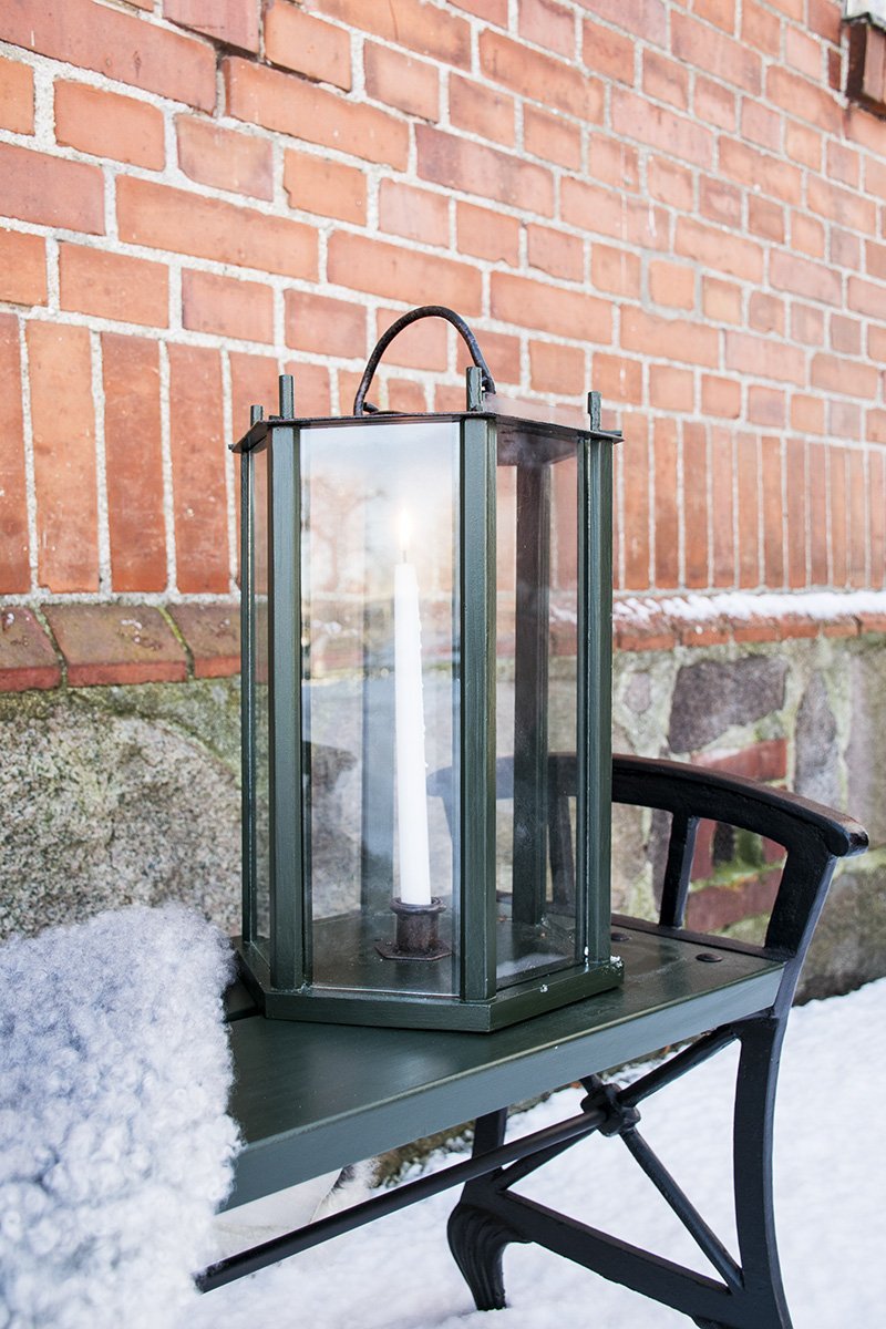 Lyslanterne vogngrøn