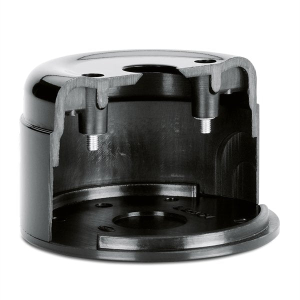 Vippekontakt Udenpåliggende Sort