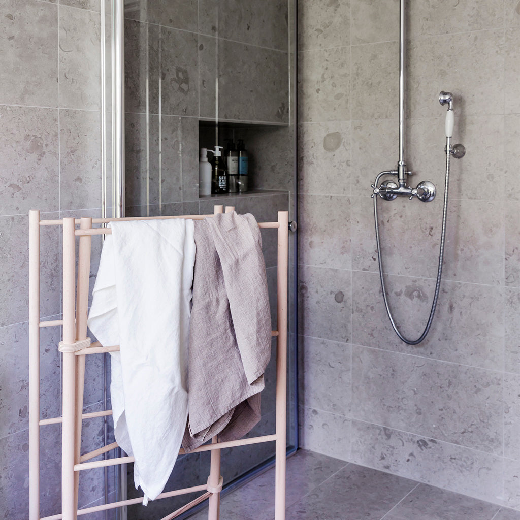 Tørrestativ i zig-zag træ