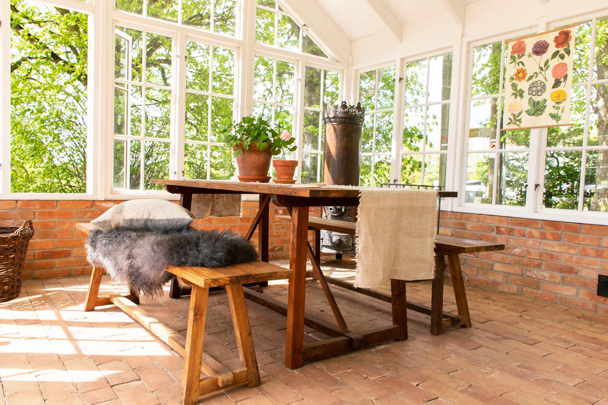 Ingrid Rustikt Bord Olieret Teak