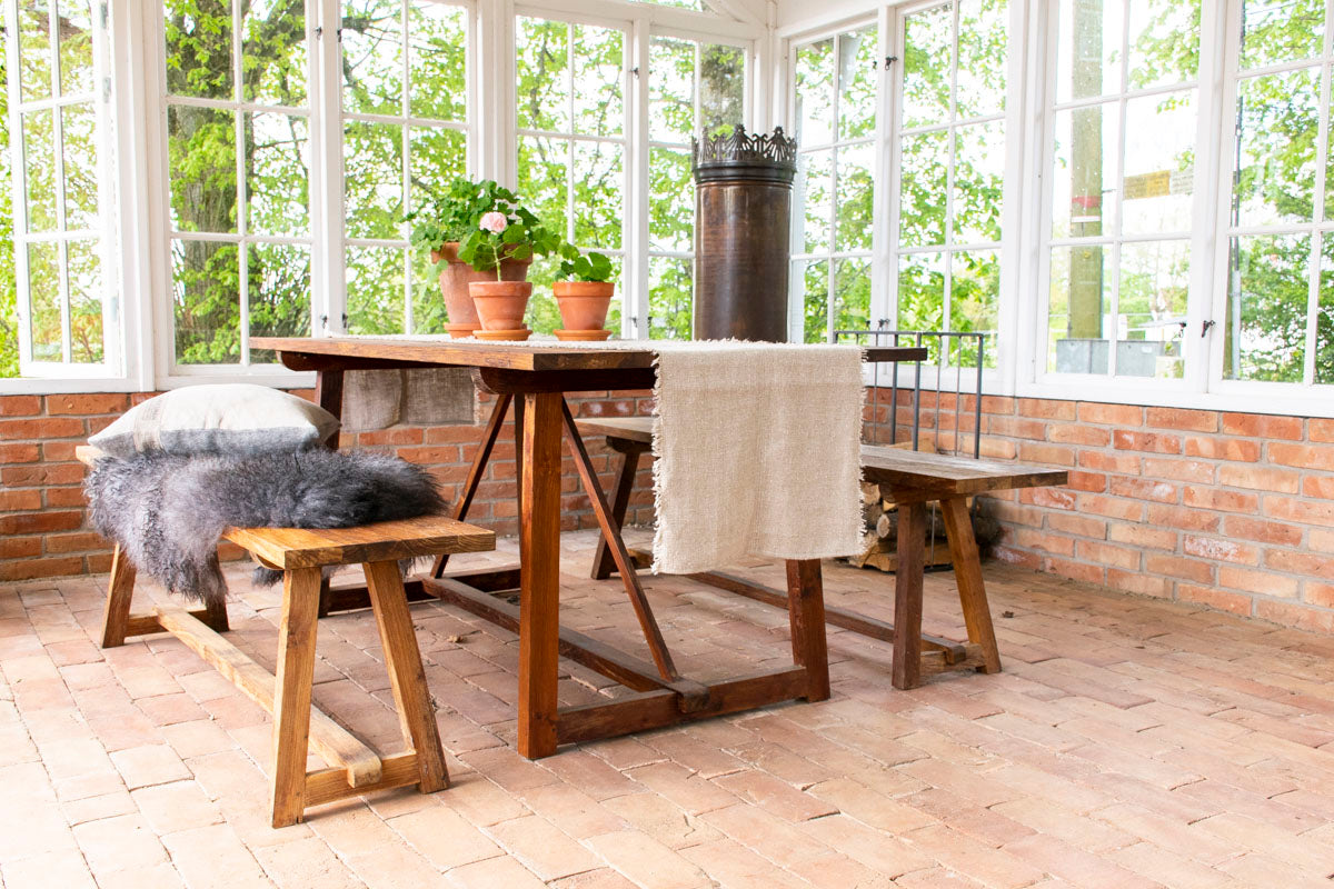 Ingrid Rustikt Bord Olieret Teak