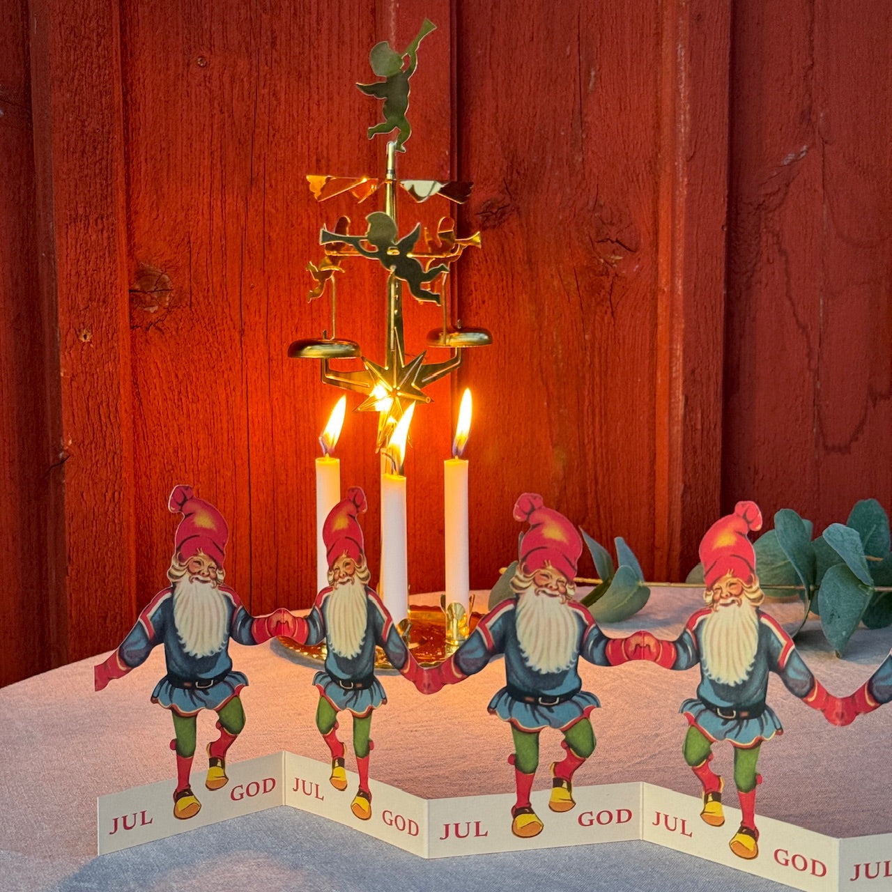 Julpynt i sekelskiftesstil