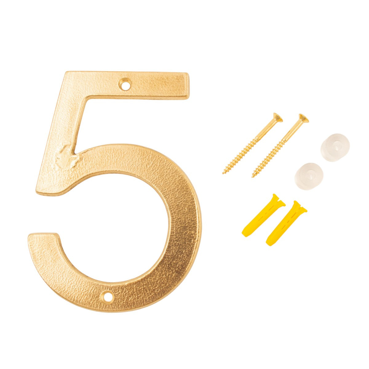 Husnummer 5 Aurelia rå mässing