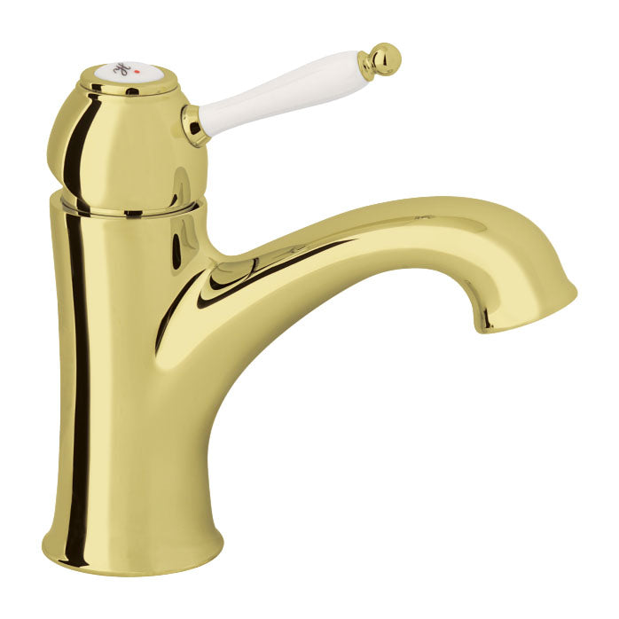 Tvättställsblandare Damixa Tradition mässing engreppsblandare