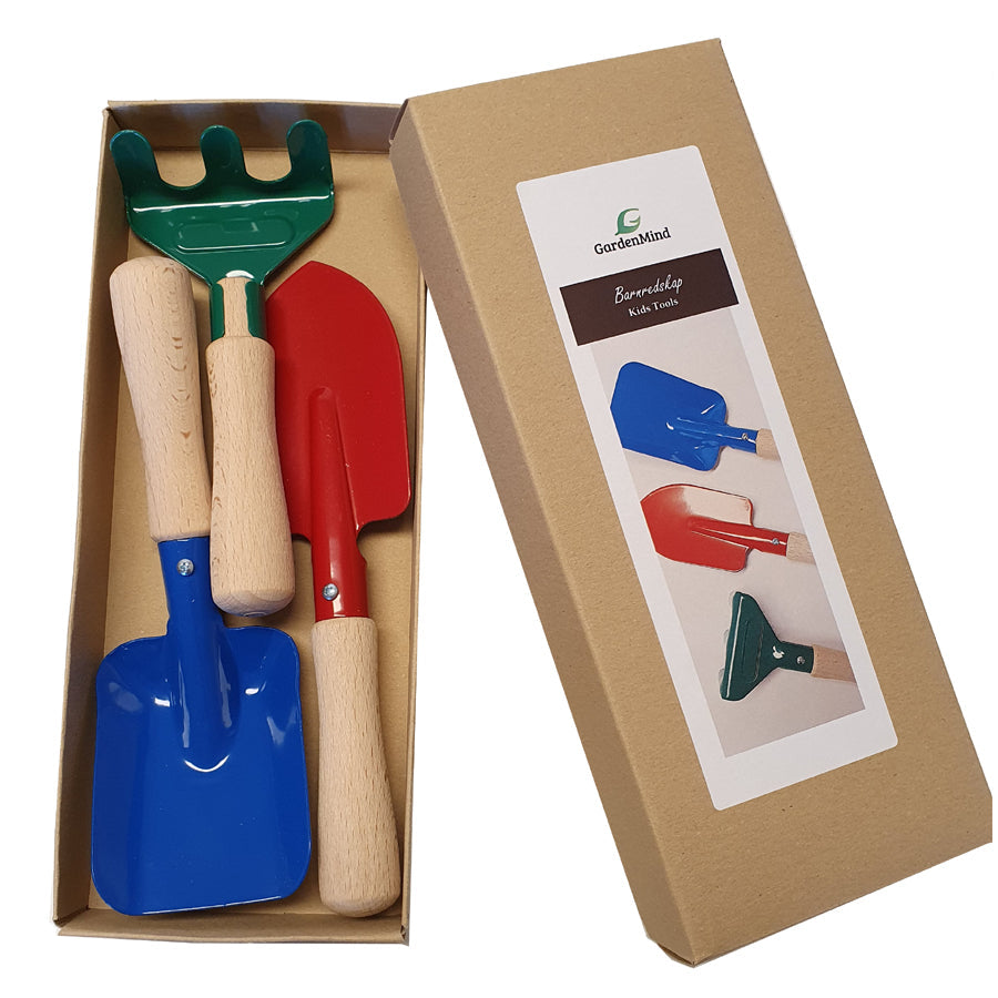 Barnredskap i presentförpackning