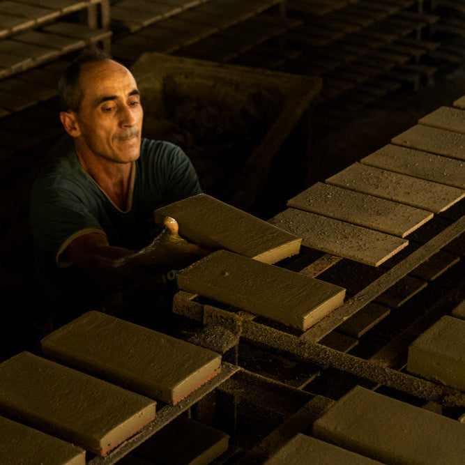 Belægningstegl rød