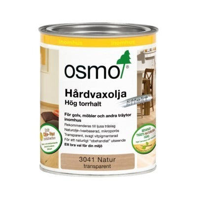 Osmo Hårdvoksolie naturlig pigmenteret mat 3041