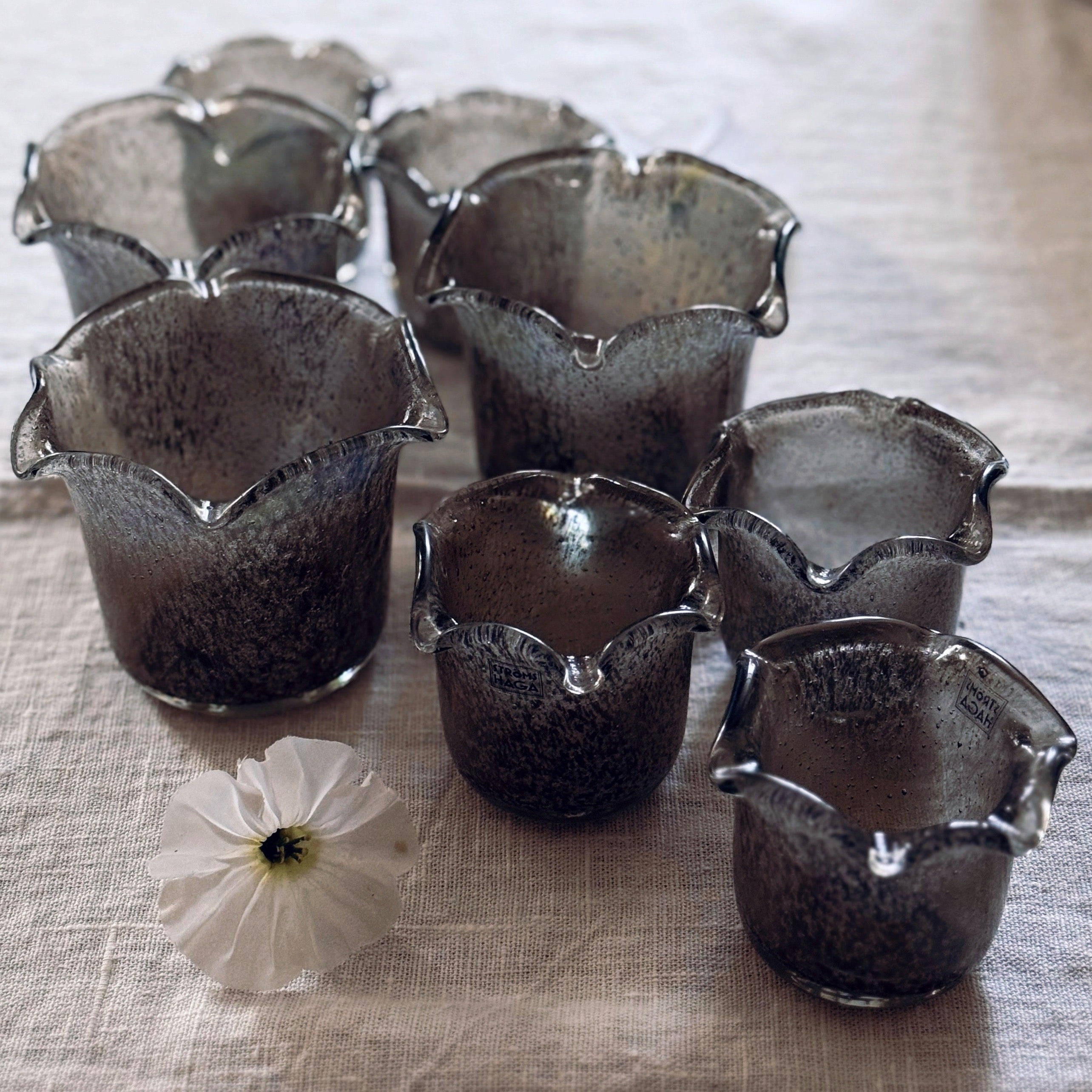 Ljuslykta Milla Brun Stor