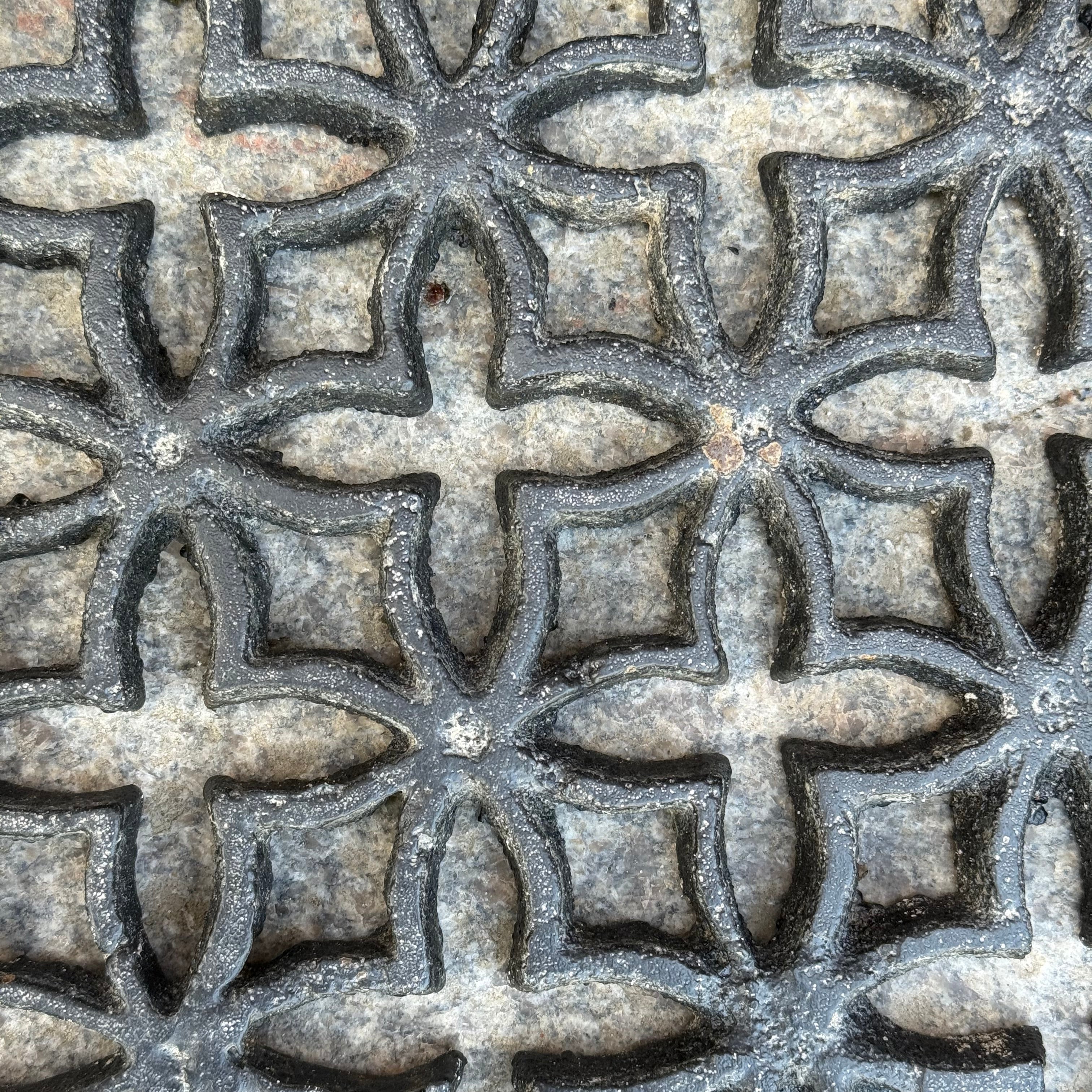 Fodskraber halvcirkel støbejern