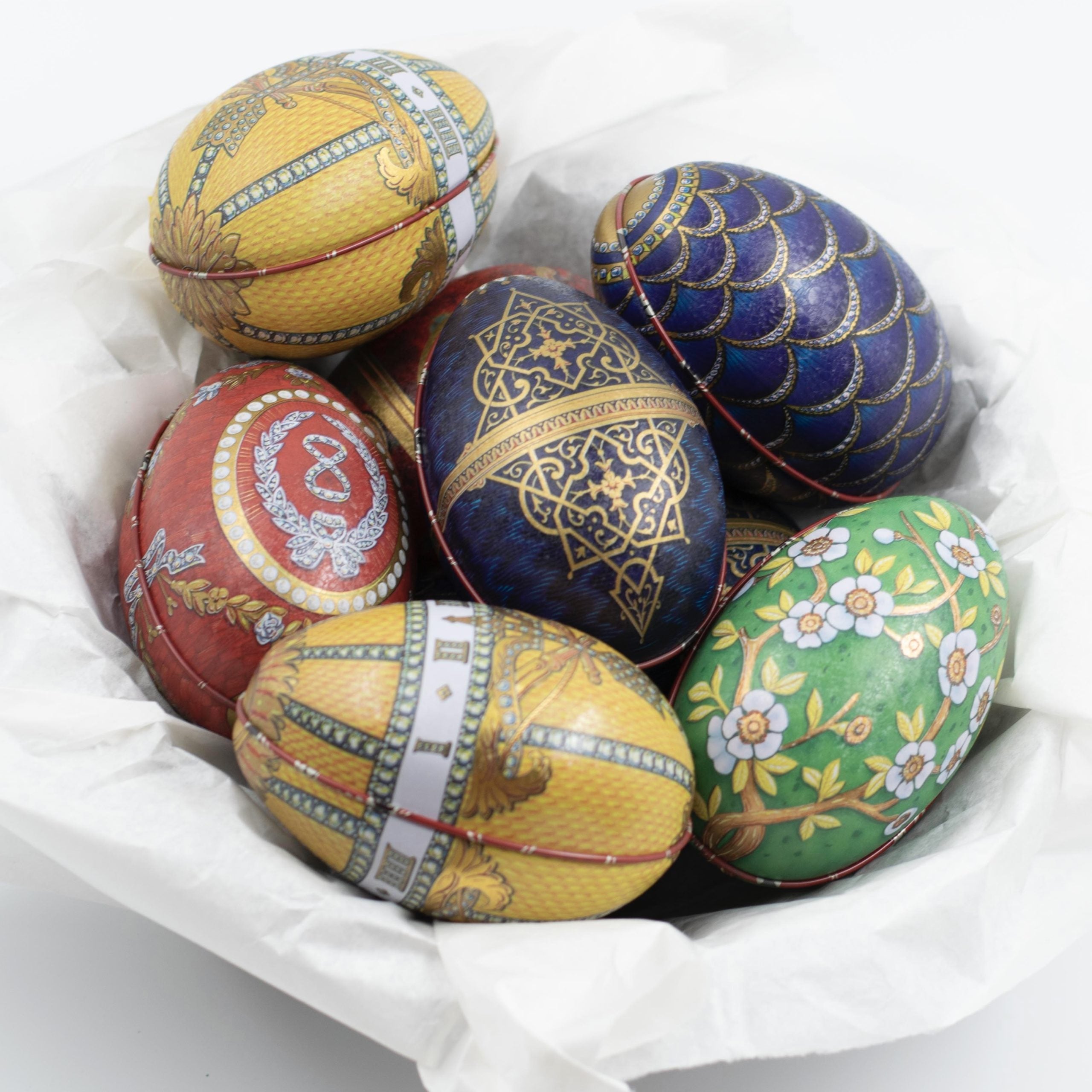 Plåtägg "Fabergé"