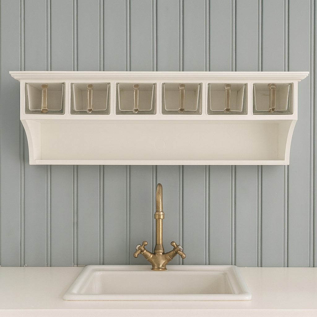 Kökshylla Ida sex glaslådor