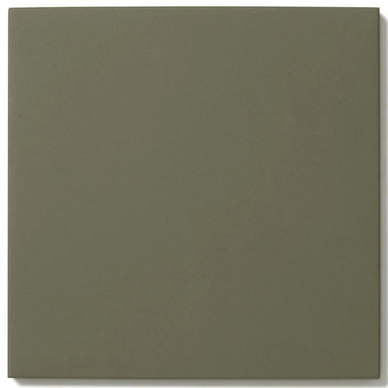 grönt klinkergolv 15x15 cm