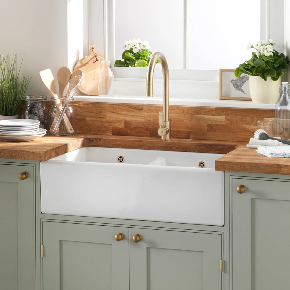 Shaws Classic Shaker Doppelbecken 900