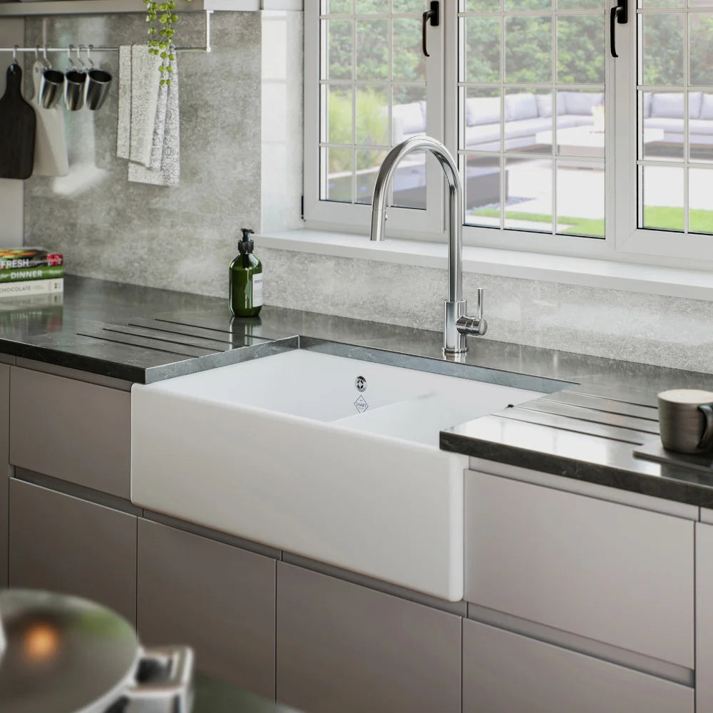 Shaws Classic Shaker Doppelbecken 900