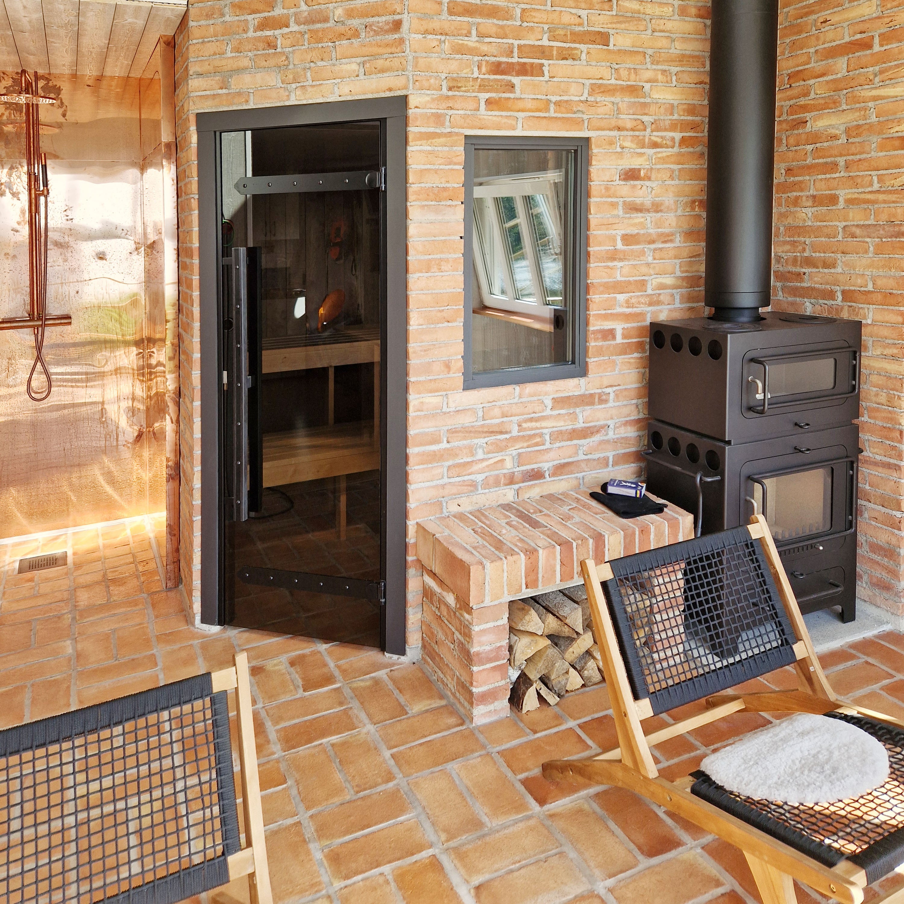 Håndlavet Gulvtegl Rød 20 mm