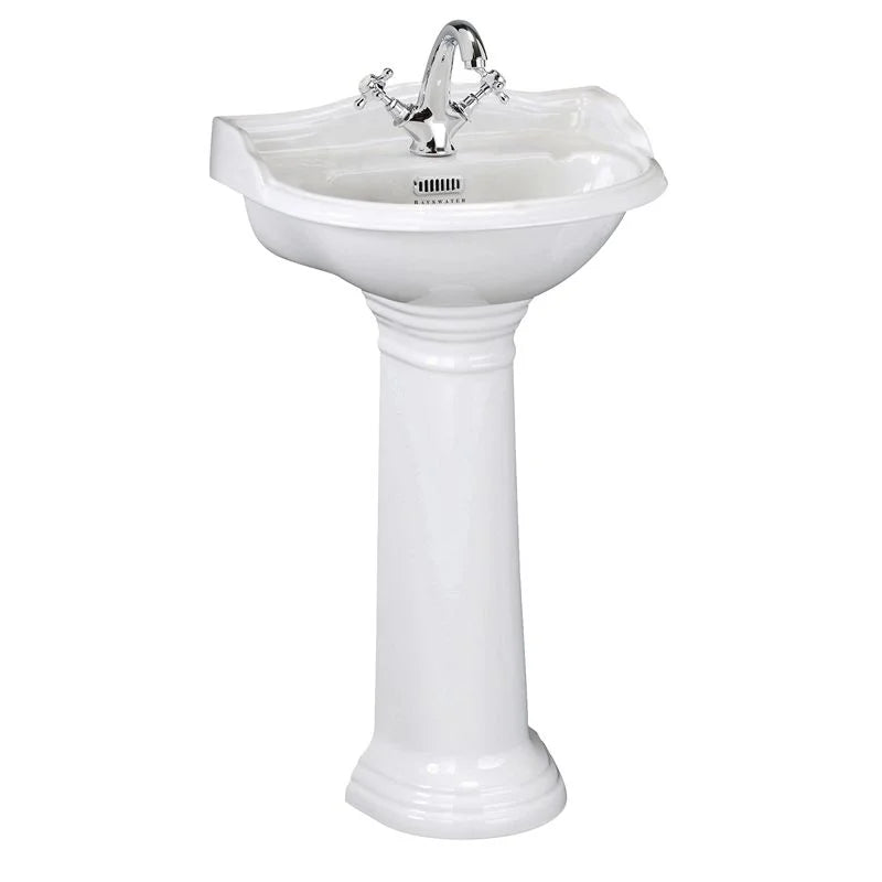 Porchester håndvask inkl. piedestal 50 cm