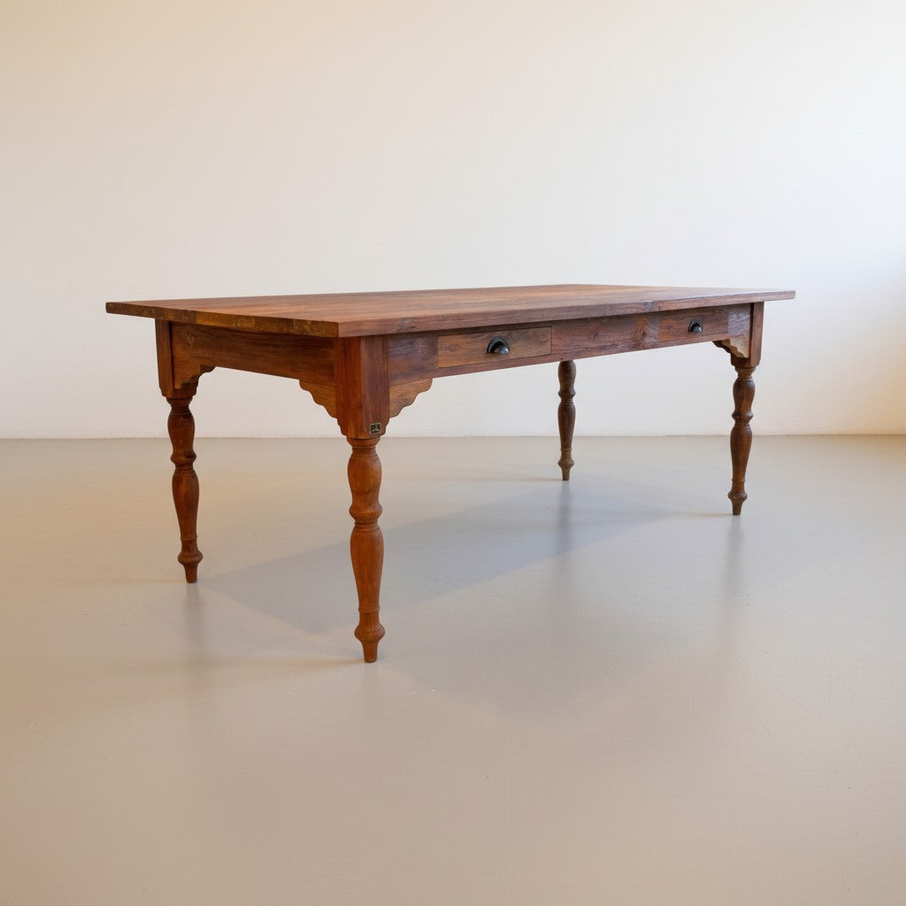 Esstisch gedrehte Beine Elin