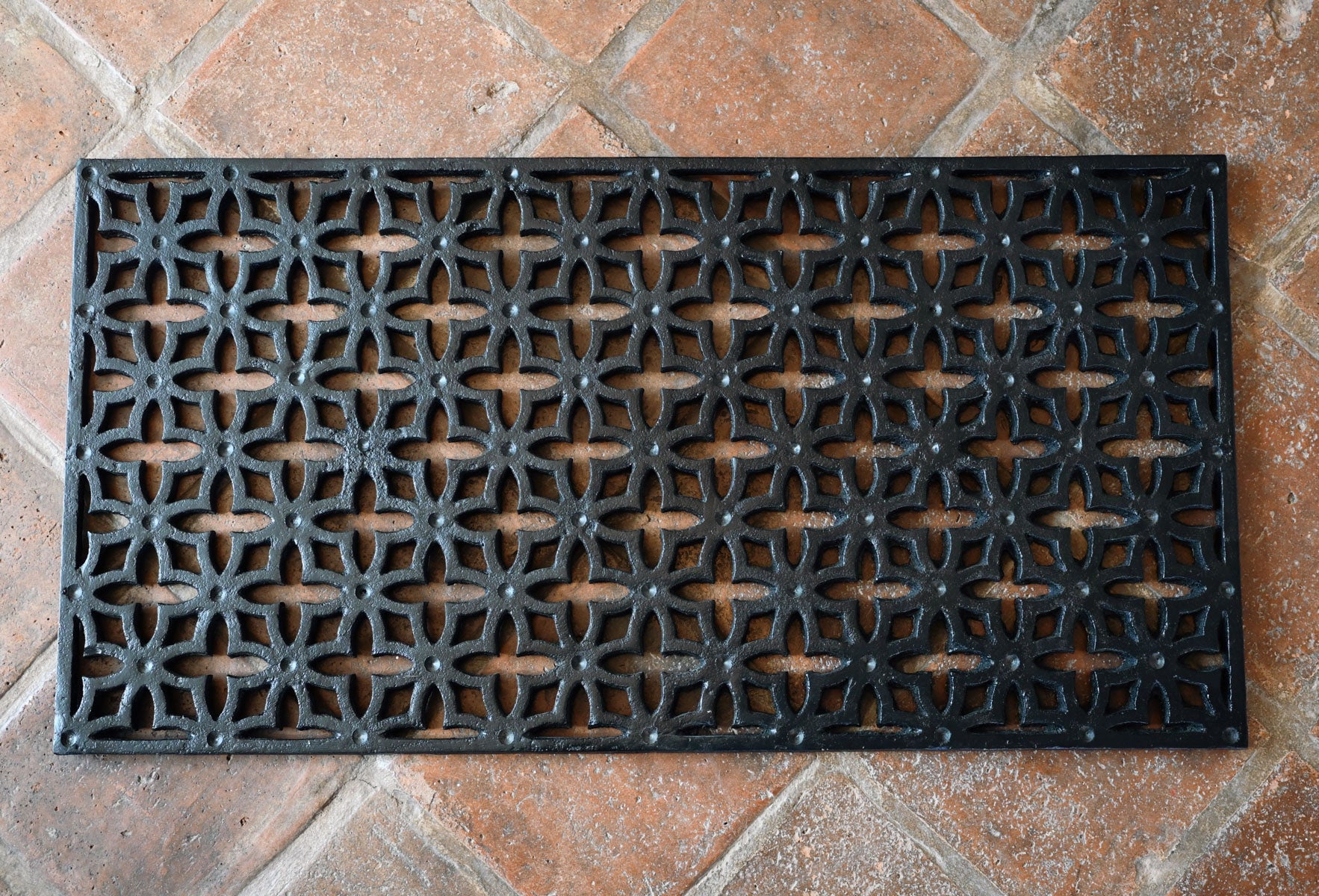 Fodskraber halvcirkel støbejern