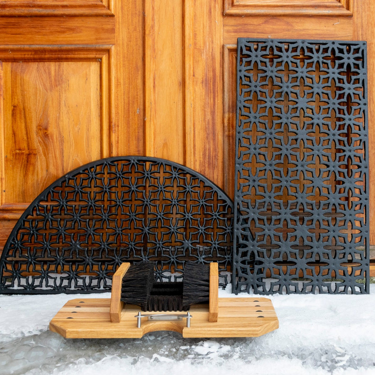 Fodskraber støbejern