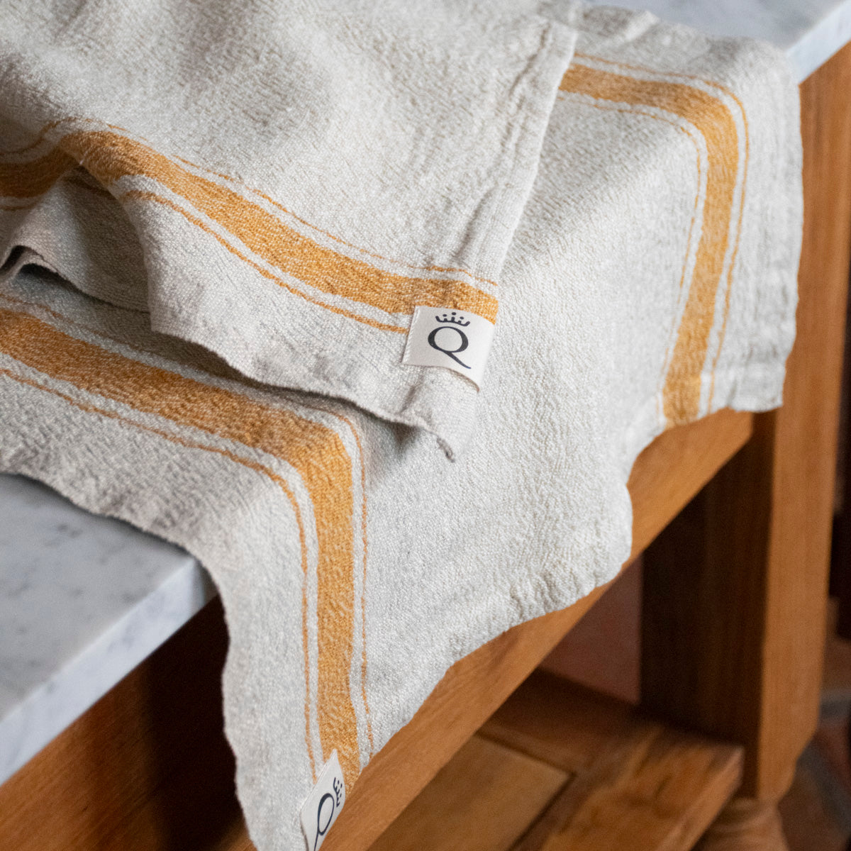 Löpare Hörte natur/ockra 40x200