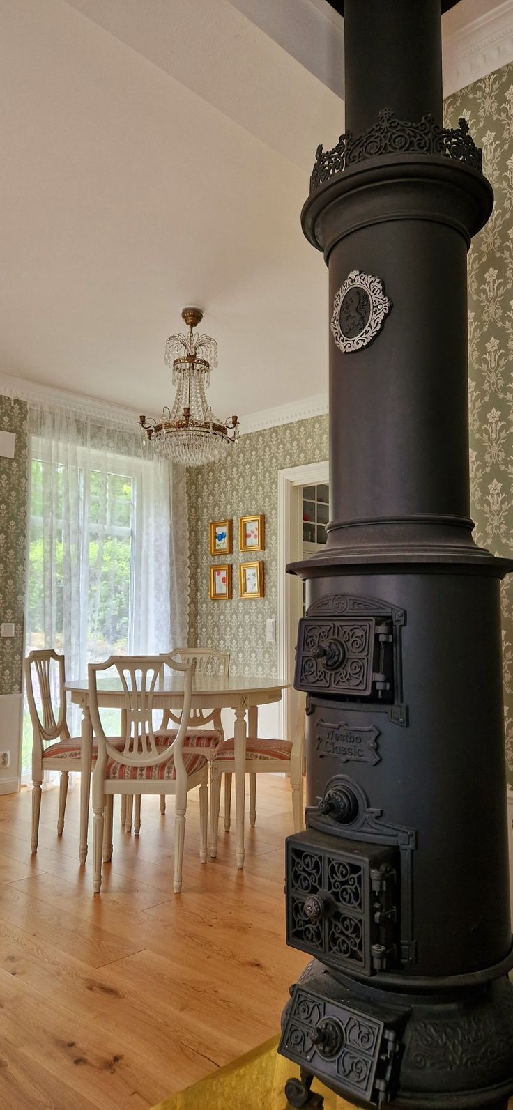 Brændeovn Westbo Classic sort