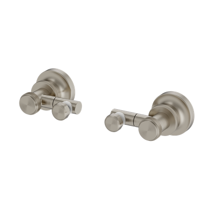 Burlington spegel bågformad 75x55cm med väggfästen