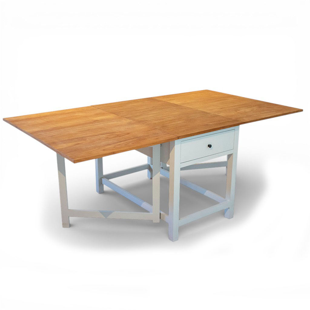 Klapbord teak/lysegrå Vera