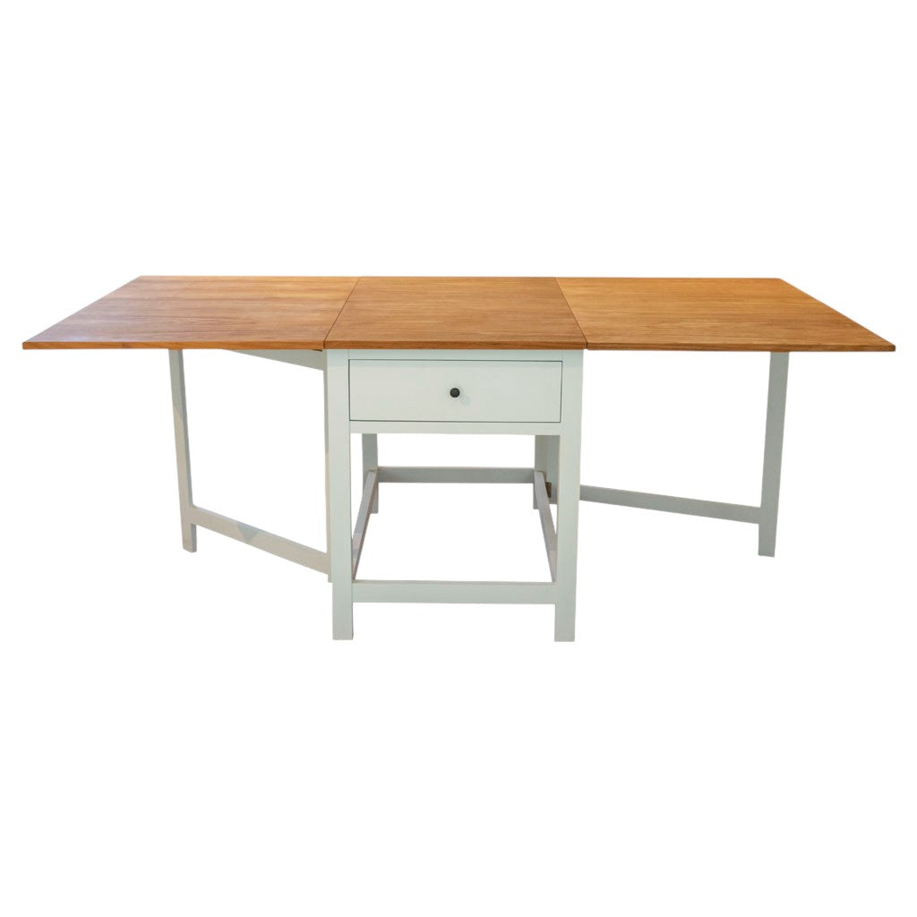 Klapbord teak/lysegrå Vera