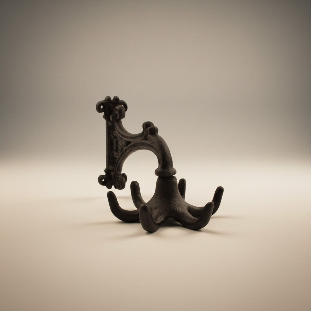 Elevophæng i sort støbejern