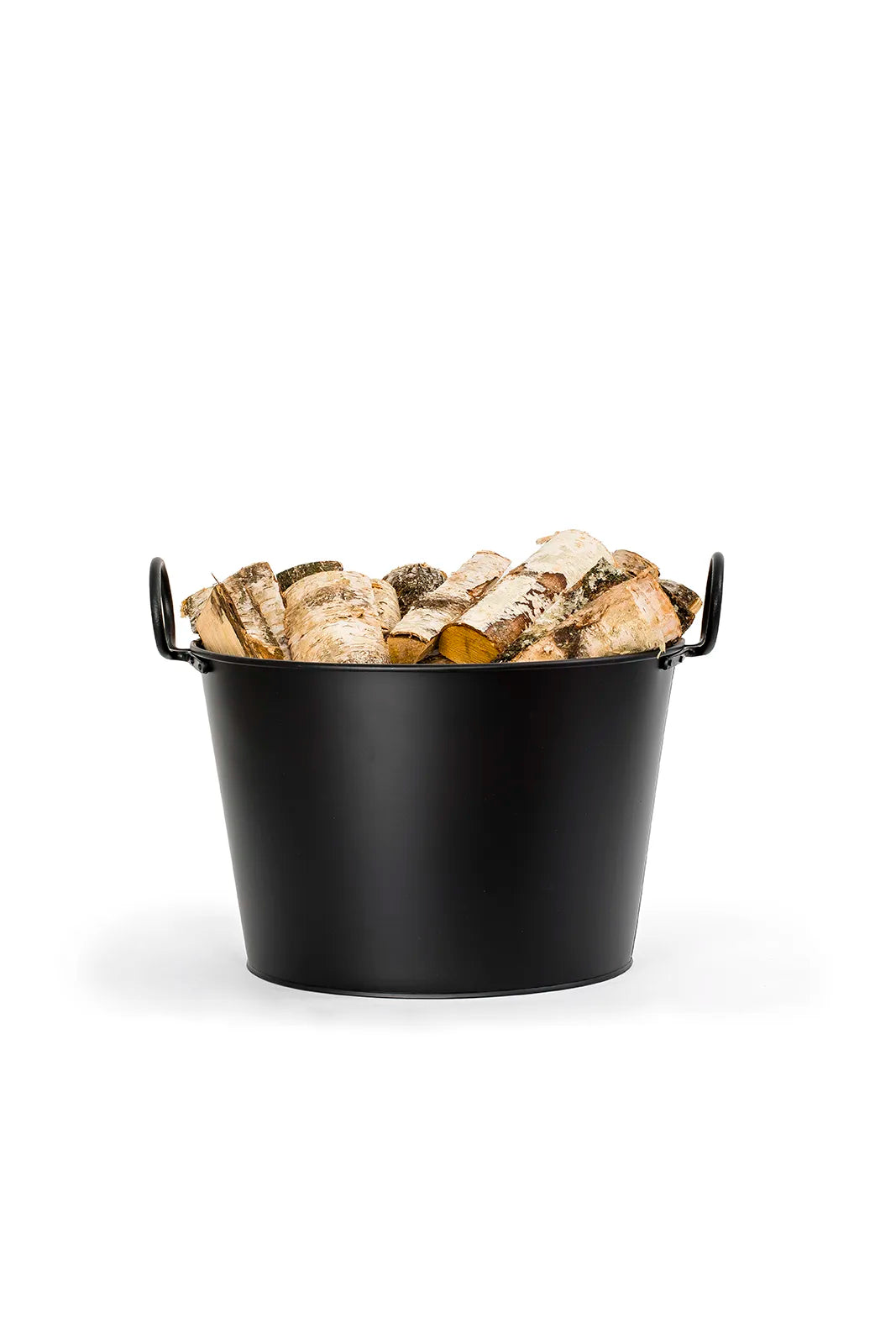 vedgryta i svart med handtag