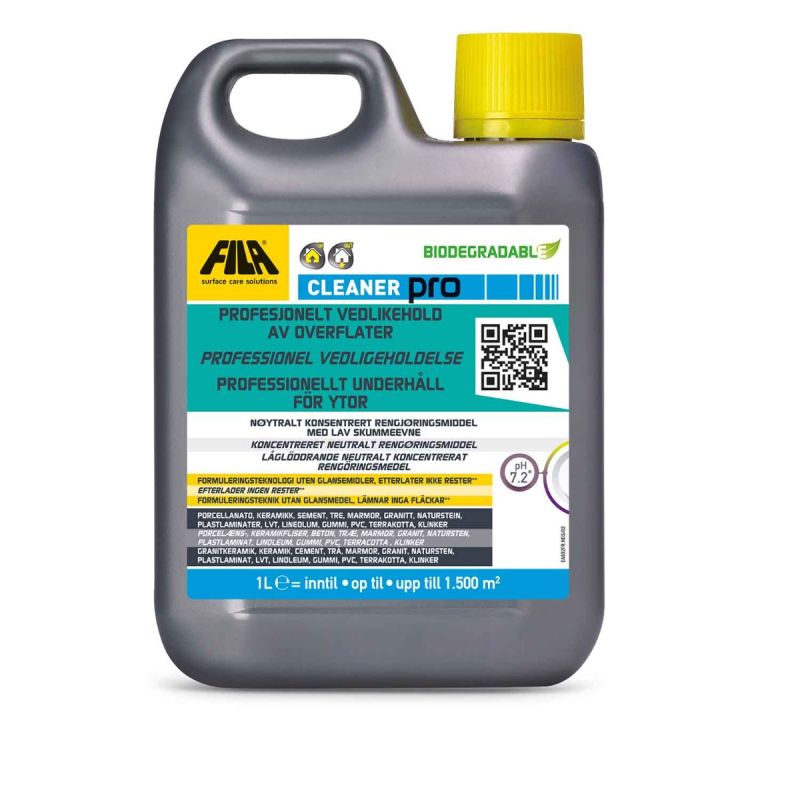 Rensemiddel til Victoria fliser 1 liter | Fila rengøringsmiddel