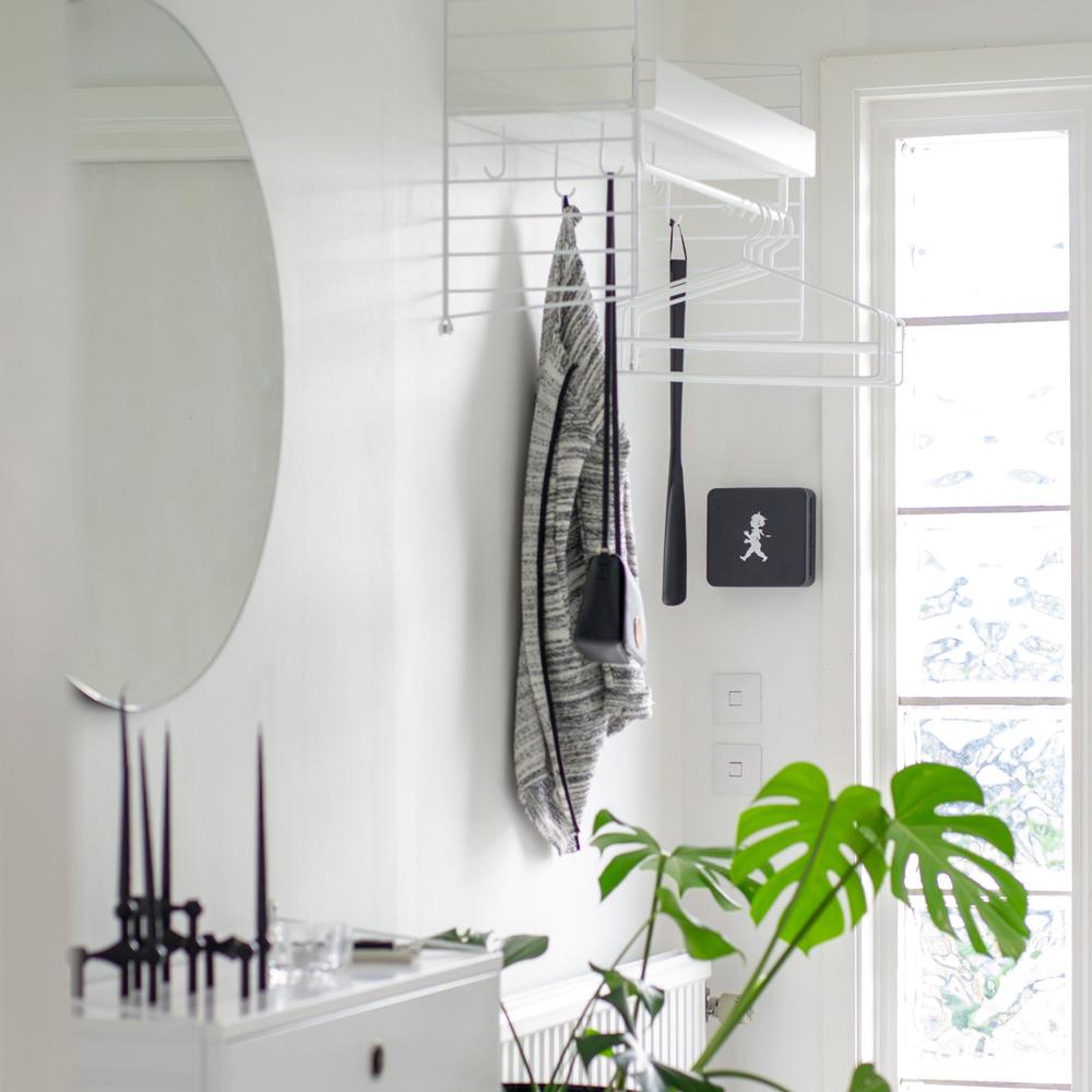 Nøgleskab Solstickan Sort